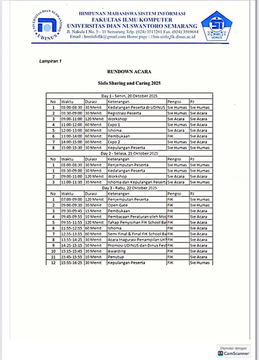 Surat Pemberitahuan DEKAN(1)